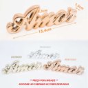 Ver imagem 2 de Enfeite Decorativo para Sala Mesa Centro Rack Estante Quarto Porcelana Pequeno Brilhante Amor:amor P