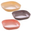 Ver imagem 3 de 12 Travessas Lyor Petiscos Bowls de Bambu Coloridos 14,5x3cm Sobremesas