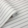 Papel de Parede Listras Cinza e Creme Importado com Cola Inclusa - 6