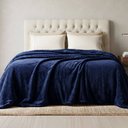 Ver imagem 2 de Manta Queen Flan Soft Texturizada Marinho 260g/m² - 1 Peça - 100% Poliéster