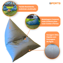 Ver mais imagens de Puff Cônico Poltrona Cadeira Jardim Multiuso Pufe Decorativo Conforto Absoluto Modelagem Corporal