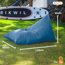 Ver imagem 5 de Puff Cônico Poltrona Cadeira Jardim Multiuso Pufe Decorativo Conforto Absoluto Modelagem Corporal