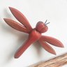 Escultura Libélula em Madeira de Parede - 7
