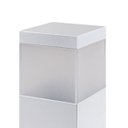 Ver imagem 3 de Poste Balizador Branco 20cm para Jardim em Alumínio + LED Branco Quente ST2791