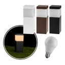 Ver imagem 6 de Poste Balizador Branco 20cm para Jardim em Alumínio + LED Branco Quente ST2791