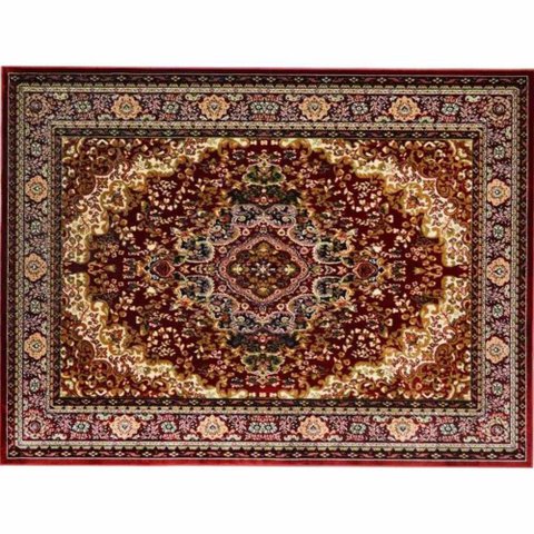 Tapete Marbella de Veludo Elite Clássico Vermelho 0,48x0,90m - 084120 - Rayza Tapete Marbella Des.cl