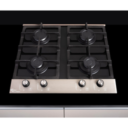 Cooktop Inox 4 Bocas à Gás Platinium Bivolt Escovado Fischer - 3 Cooktop Inox 4 Bocas à Gás Platinium Bivolt Escovado Fischer - 3