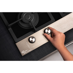 Cooktop Inox 4 Bocas à Gás Platinium Bivolt Escovado Fischer - 5 Cooktop Inox 4 Bocas à Gás Platinium Bivolt Escovado Fischer - 5