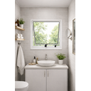 Ver imagem 1 de Vitro Projetante 80x60 Alumínio Branco Vidro Liso