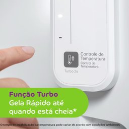 Geladeira Consul Frost Free Duplex 386 litros com Altura Flex cor  Inox  CRM44AK 110V - 11