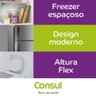 Geladeira Consul Frost Free Duplex 386 litros com Altura Flex cor  Inox  CRM44AK 110V - 15