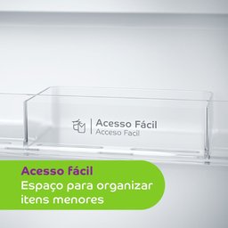 Geladeira Consul Frost Free Duplex 386 litros com Altura Flex cor  Inox  CRM44AK 110V - 7