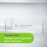 Geladeira Consul Frost Free Duplex 386 litros com Altura Flex cor  Inox  CRM44AK 110V - 7
