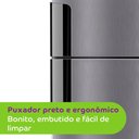 Ver imagem 5 de Geladeira Consul Frost Free Duplex 386 litros com Altura Flex cor  Inox  CRM44AK 110V