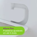 Ver imagem 6 de Geladeira Consul Frost Free Duplex 386 litros com Altura Flex cor  Inox  CRM44AK 110V