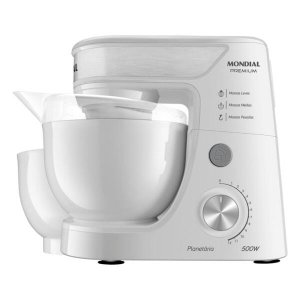 Batedeira Planetária Mondial Premium Bp-01p-w 500w Branca 220v