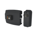 Ver imagem 1 de Fechadura Stam de Sobrepor Elétrica 40mm (abre P/dentro) - Preto Fosco