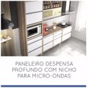 Ver imagem 6 de Cozinha Compacta com Balcão e Tampo 4 Peças Baronesa Nesher Móveis