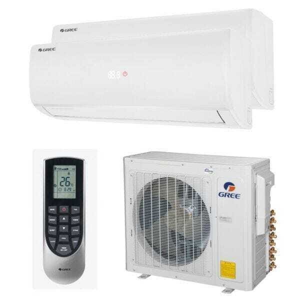 Ar-Condicionado Bi Split Gree 24.000 BTUs Quente e Frio Inverter 220V ...