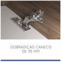 Ver mais imagens de Cozinha Completa com Balcão e Tampo 5 Peças Baronesa Nesher Móveis