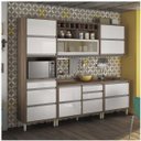 Ver imagem 2 de Cozinha Completa com Balcão e Tampo 5 Peças Baronesa Nesher Móveis