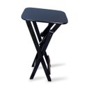 Ver imagem 3 de Mesa Bistrô Dobrável Madeira Preta - Tarimatã