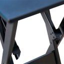 Ver imagem 4 de Mesa Bistrô Dobrável Madeira Preta - Tarimatã