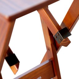 Mesa Dobrável Madeira 60x60 Padrão Imbuia - Tarimatã - 4