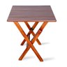 Mesa Dobrável Madeira 70x70 Padrão Imbuia - Tarimatã - 2