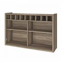 Ver imagem 3 de Armário Aéreo 1 Porta de Vidro com Nichos Adega Baronesa Nesher Móveis