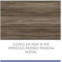 Ver mais imagens de Armário Aéreo 1 Porta de Vidro com Nichos Adega Baronesa Nesher Móveis