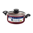 Ver imagem 4 de Caçarola Antiaderente 24 Cm 4,9 L Paris Vermelho Tramontina