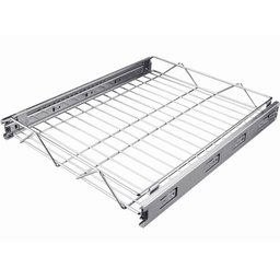 Gaveta Deslizante Corrediças Telescópicas Baixa 45x37x5cm Aramado Organizador de Cozinha - 1