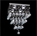 Ver imagem 2 de Lustre de Cristal para Sala Quarto Legítimo Altura 35 Cm Pirâmide