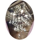 Ver imagem 3 de Lustre de Cristal para Sala Quarto Legítimo Altura 35 Cm Pirâmide