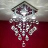 Lustre de Cristal Legítimo K9 Quadrado - 1