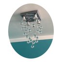 Ver imagem 3 de Lustre de Cristal Legítimo K9 Quadrado