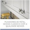 Ver imagem 6 de Cozinha Americana Compacta com Balcão e Tampo 4 Peças Nesher Móveis