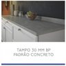 Cozinha Americana Compacta com Balcão e Tampo 4 Peças Nesher Móveis - 12