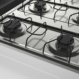 Fogão de Piso Itatiaia Waves 6 Bocas com Luz no Forno Branco 110v/220v - 3