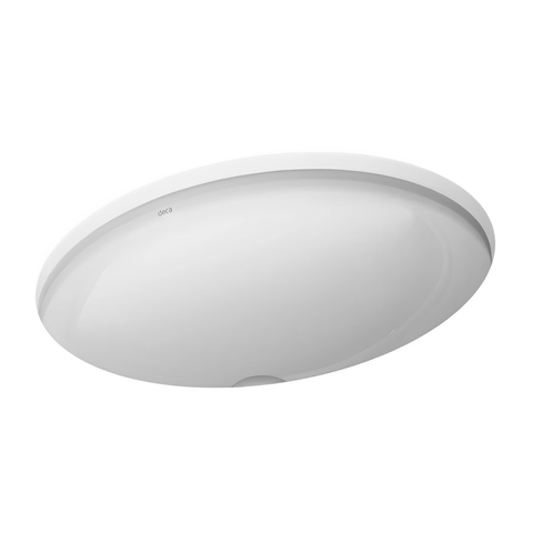 Cuba Pia de Embutir Oval 48,5x37,5cm em Louça Sanitária Branca para Banheiro L.37.17 - Deca