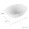 Cuba Pia de Embutir Oval 48,5x37,5cm em Louça Sanitária Branca para Banheiro L.37.17 - Deca - 4