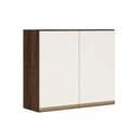Ver imagem 1 de Módulo Cozinha Nicioli Kali Armário 70 c/ 2 Portas Amêndoa/Off White