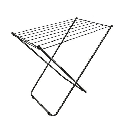 Varal de Chão 80cm Dobrável Aço Reforçado até 8kg Compacto