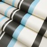 Papel de Parede Listrado Azul para Quarto+ Cola Inclusa - 3