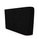 Ver imagem 7 de Cabeceira Design para Cama Casal Torres Pés em Madeira Pu/bouclê Preto/off White G91 - Gran Belo