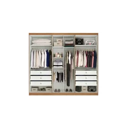 Guarda Roupa Casal 6 Portas 6 Gavetas Bari Novo Horizonte - 3
