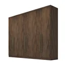 Ver imagem 4 de Guarda Roupa Casal 6 Portas 6 Gavetas Bari Novo Horizonte