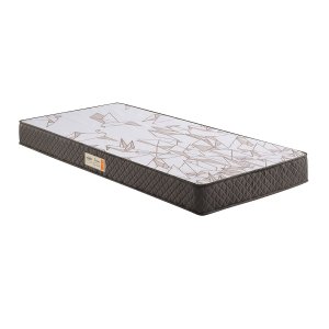 Colchão Solteiro ECOFLEX Espuma Ecoflex Ecoline D-23 Marrom Liso - 078x188
