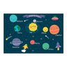 Painel Adesivo de Parede - Sistema Solar - Infantil - 1871pnm - 2